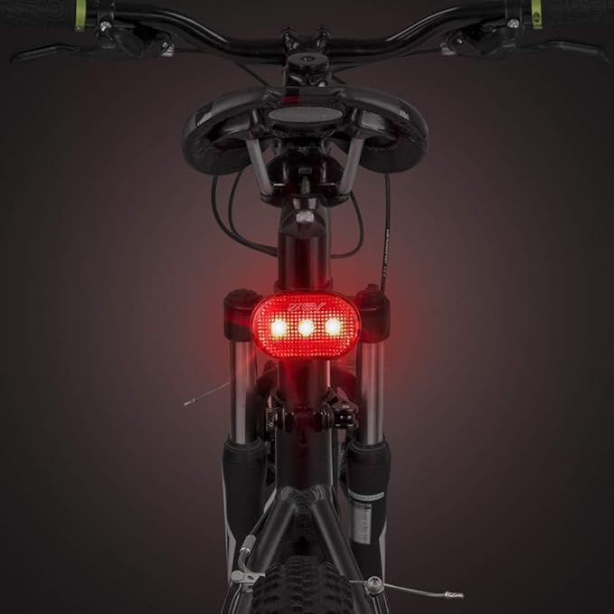 BV Bike Lights for Night Riding LED Bike Tail Light - Bicycle Light Battery-Powered/Rechargeable - Rear Bike Light Weather Resistant - Visible Up to 1500ft Bicycle Tail Light LED Bike Light