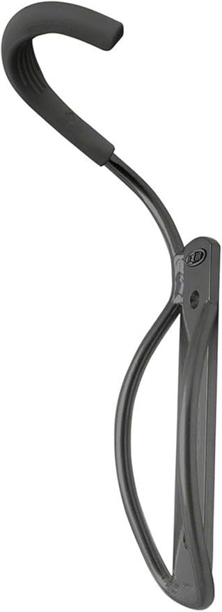 Delta Cycle Leonardo Bike Rack Garage Wall Mount Storage, Elegant Vertical Hanger Hook Design Provides Easy Bicycle Storage Access, Bike Wall Mount Rack Holds Any Bike Up to 40 lbs, Fat Tire Option