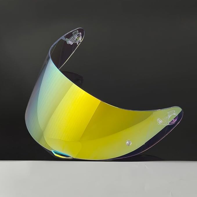 902 Helmet Visor Replacement. Helmet Face Shield UV Protection Compatible with ILM 902,902L,902BT (Revo Clear Gold-Day&Night Use)