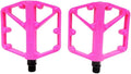 Mountain Bike Pedals with DU Bearings, Aluminum Alloy (6061) Treadle, Anti-Slip Nylon Platform – Compatible with Road and for Hybrid Bicycles