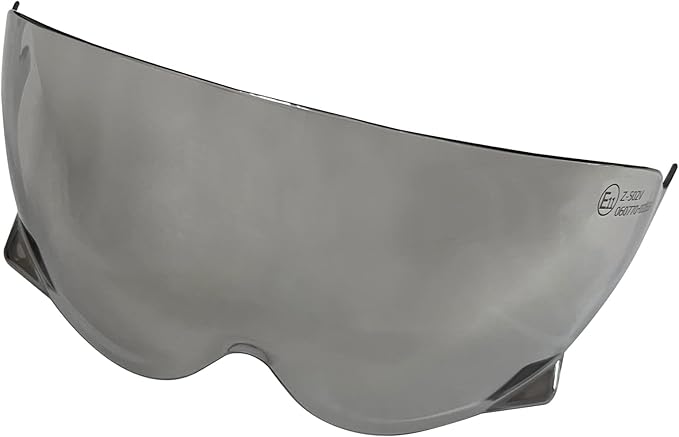 ILM Helmet Accessories Replaceable Visor for Vintage Full Face Motorcycle Helmets Model Z502 (Visor, Silver)
