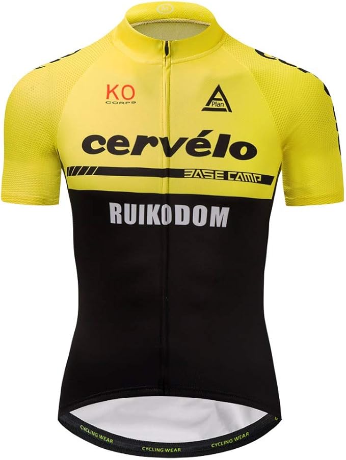 Men's Cycling Jersey Set Bike Jersey Bicycle Shirts Summer Breathability Short Sleeve Clothing C157
