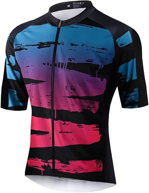 2021 Men Pro Racing Team MTB Cycling Short Sleeve Jersey Shorts Set