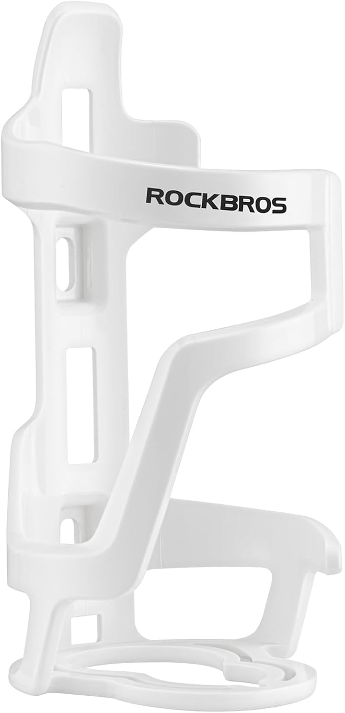 ROCKBROS Bike Water Bottle Holder, Lightweight Durable Bike Water Bottle Cage, Water Bottle Holder for Road Mountain Bikes