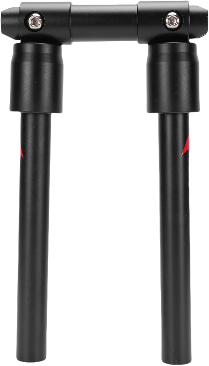Foldable Bike Handlebars, Space Saving Quick Release Design, Aluminum Alloy Handlebar for Mountain Bikes Scooters Commuters Outdoor Riding Storage