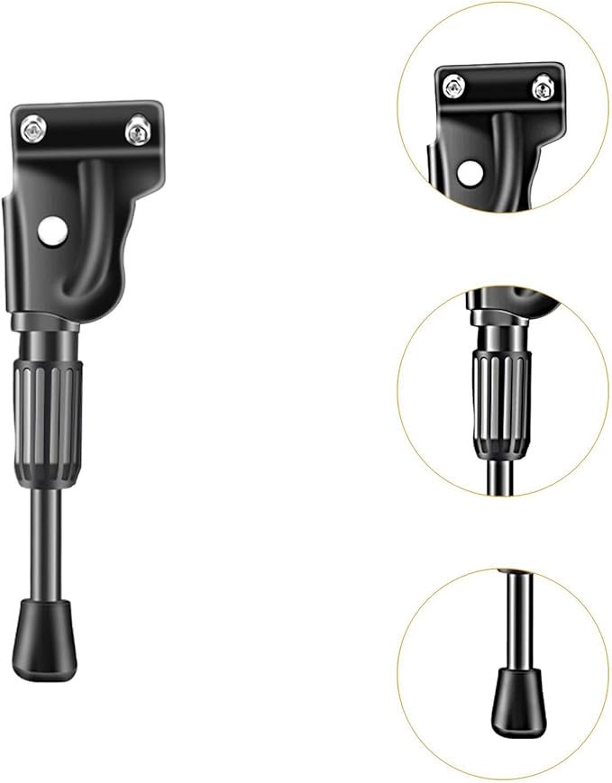 Kids Bike Kickstand Single Leg Kickstand Easy to Install Parking Stand Boys Girls Non Slip Replace Accessories Leg Kick Stand