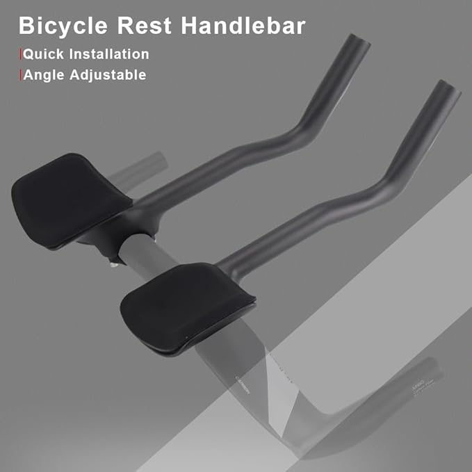 Aero bars for Road Bike Alfa Pasca tt Triathlon Handlebar 31.8mm Racing AeroBars Angle 40° TT Bars for Road Bike Rest TT Handlebars Extender 360mm UD Matte Bicycle Accessories