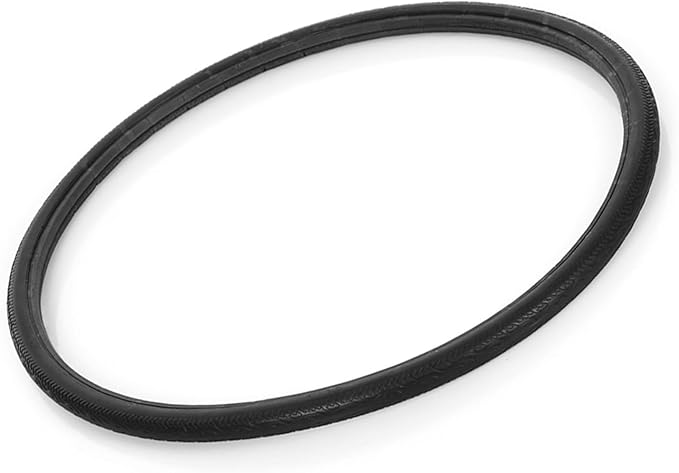 ZJchao 700x28c Polyurethane Solid Road Tire, 700C Tire for Cycling Race Road Racing (Black)