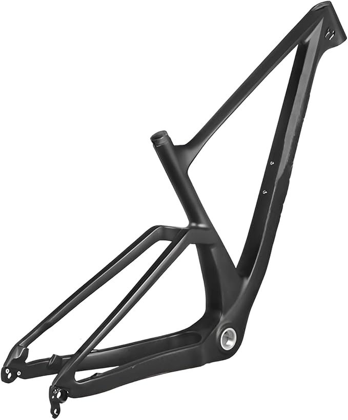 29er Mountain Bike Hardtail Frame 16.3/17.3/19.3/21.3in Thru Axle 12x148mm Boost Frame Disc Brake XC Cyclocross Frame Carbon Fibre Frame Internal Routing Max 2.4" Tire