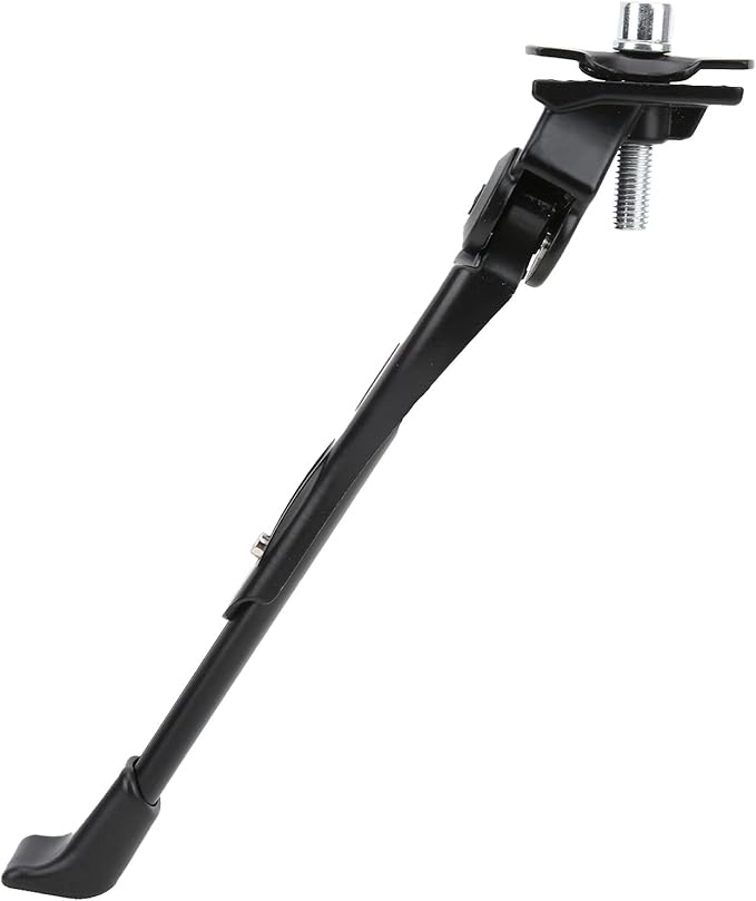 Fabul Bike Kickstand, Aluminum Alloy Kickstand, Portable Bicycle Kickstand, Adjustable Center Mount Aluminum Alloy Kick Stand Rest for for 24" 26" 27" Wheel Mountain Bike Road Bicycle