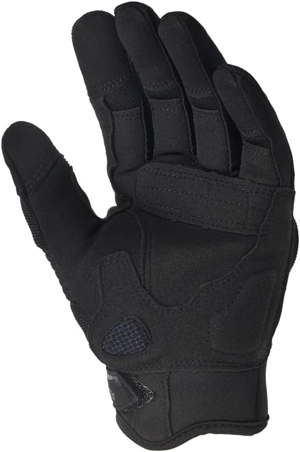 Harssidanzar Motorcycle Gloves Men Full Finger Riding Touchscreen Gloves SM061US