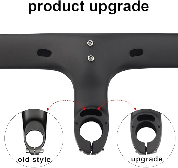 RXL SL integrated drop handlebar integrated stem handle bar flat integrated handlebar gravel bike drop handlebars carbon fiber handlebar 1-1/8"(28.6mm) road bike bars matte 420-100