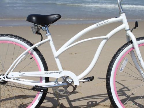 sixthreezero Urban Lady Beach Cruiser Bike, Women's 3 Speed Hybrid Bicycle