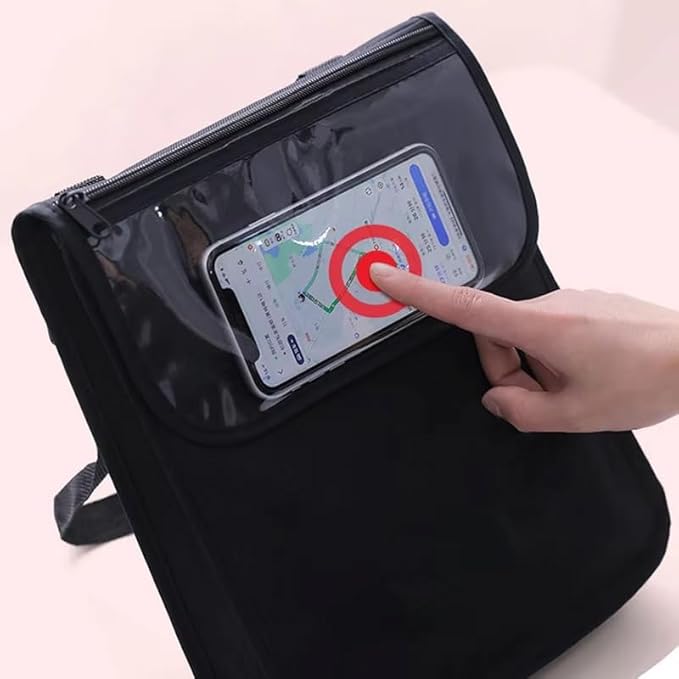 Electric Scooter Bag Storage Pouch Handlebar Attachement Large Capacity with Waterproof Phone Holder Pocket Front Hanging Bags Organizer for Bike Handle Bar eBike Motorcycle Bicycle Escooter