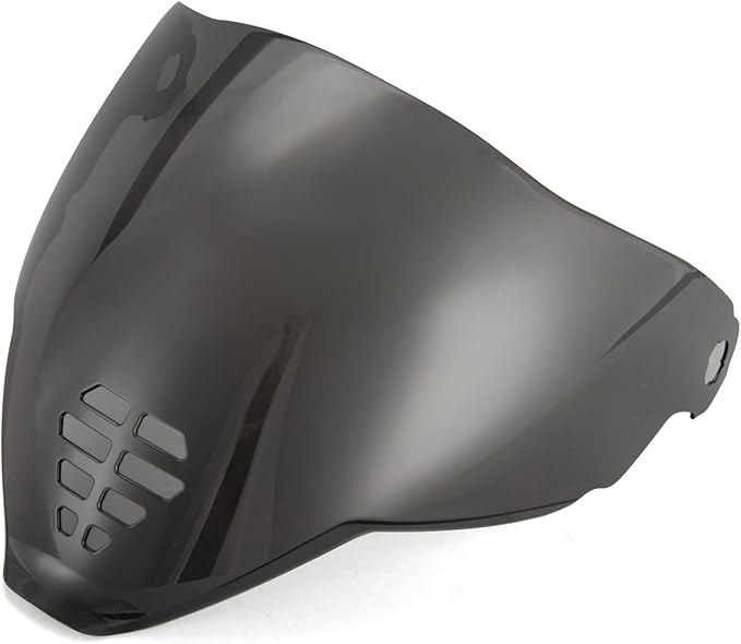 PSLER IC-06 visor- Icon Airflite Face Shield Motorcycle Helmet Visor Accessories Replacement for Icon Airflite IC-06，Dark Black