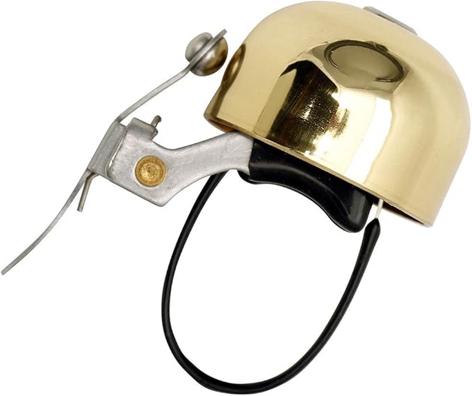 Crane Bike Bell E-Ne Bicycle Bell, Made in Japan for Road Bikes or Mountain Bikes, Fits All Handle Bar Sizes & Types