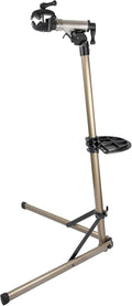 BikeHand Bike Repair Stand - Home Portable Bicycle Mechanics Workstand - for Mountain MTB Road Bikes Maintenance - Max. 110 lbs