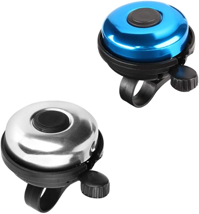 Accmor Classic Bike Bell, Aluminum Bicycle Bell, Loud Crisp Clear Sound Bicycle Bike Bell for Adults Kids