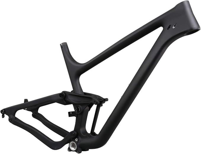 ICAN P1 27.5er 650B Plus Carbon Fiber Full Suspension Frame Mountain Boost Trail Mountain Bike Rear Spacing 12x148mm (XS)