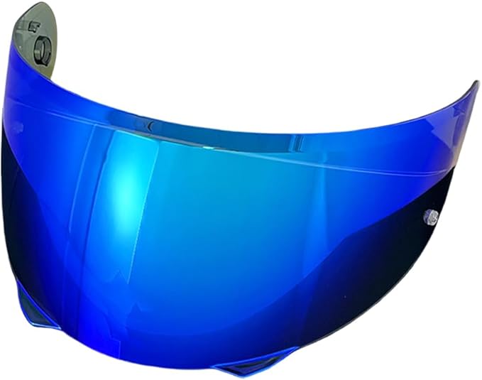 BSTOP i90 Face Shield Visor Sunscreen for HJC HJ-33 i90/i91 Helmet Visor Replacement Windshield Sunshield (Revo Deep Blue-day use only)