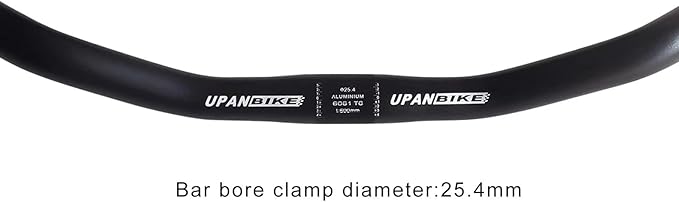 UPANBIKE Retro Handlebar 25.4mm Moustache Shape Fits Road Bike, General Bikes, Urban Bike