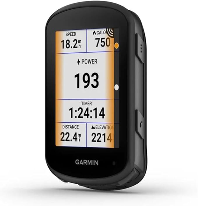 Garmin 010-02694-00 Edge 540, Compact GPS Cycling Computer, Device Only Bundle with Workout Cooling Sport Towel and Deco Essentials Wearable Commuter Front and Rear Safety Light