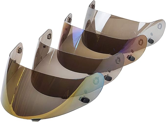 HJ-09 Helmet Visor Face Shield Compatible with CL-15/ CL-16/ CL-17/ CL-SP/AC-12 /FS-10/ CS-R1/ IS-16/ CS-R2/ TR-1 (Gold)