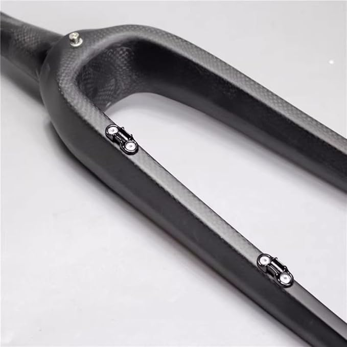 Carbon Rigid Fork 700c Road Bike Fork Disc Brake 1-1/2 Tapered Front Fork Threadless QR 9 * 100mm