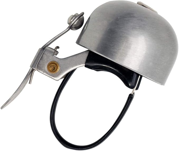 Crane Bike Bell E-Ne Bicycle Bell, Made in Japan for Road Bikes or Mountain Bikes, Fits All Handle Bar Sizes & Types
