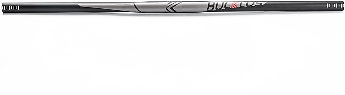 BUCKLOS 25.4/31.8mm Mountain Bike Handlebars Flat/Riser Bar, Aluminum Alloy MTB Handlebar 660/720/780mm, Premium Matter Mount Bikes Bicycle Handle Bar