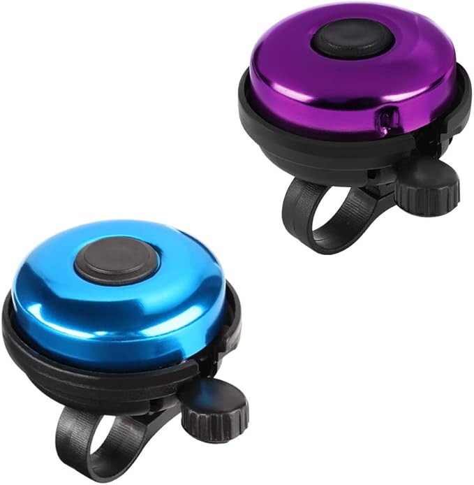 Accmor Classic Bike Bell, Aluminum Bicycle Bell, Loud Crisp Clear Sound Bicycle Bike Bell for Adults Kids