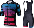 2021 Men Pro Racing Team MTB Cycling Short Sleeve Jersey Shorts Set