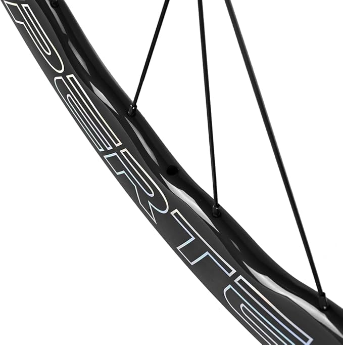 SUPERTEAM Carbon Disc Wheel 50CU-28-CC Tubeless 700C Cycling Wheel Black