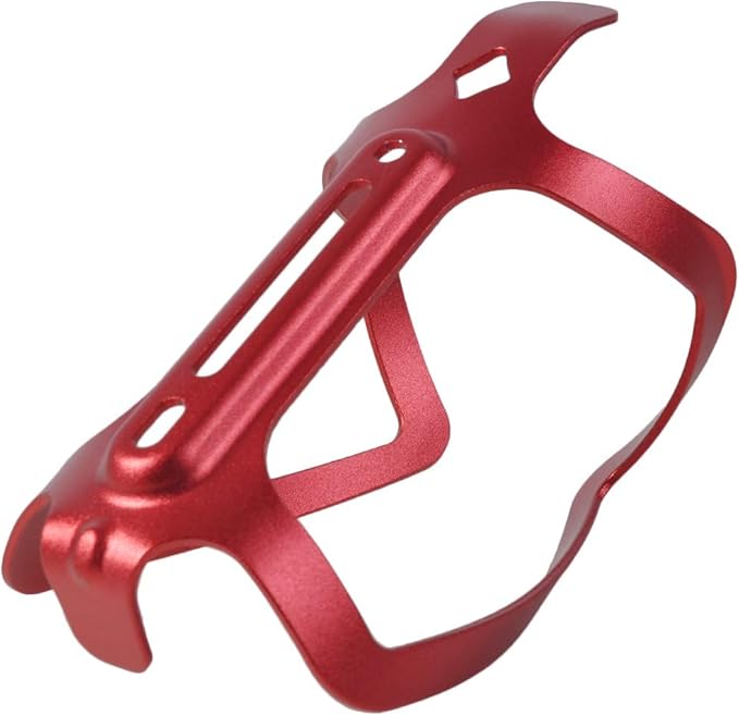 ThinkTop Bike Water Bottle Cage, Lightweight and Strong Bicycle Water Bottle Holder Adjustable, Aluminum Alloy Bike Bottle Holder for Road Mountain Bikes Cycling