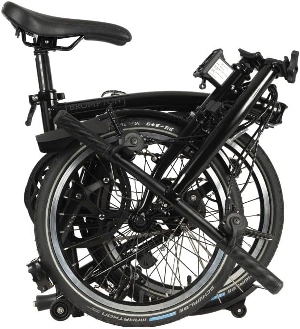 Brompton Folding Commuter Bike C Line 6-Speed | Compact, Lightweight, Urban Bike for Adults