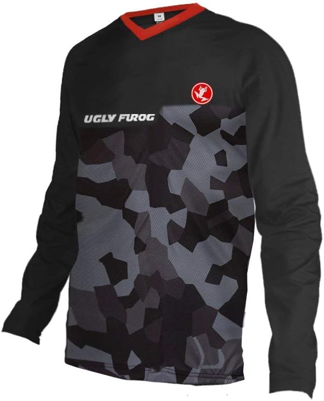 UGLY FROG Bike Wear Long Sleeve Men's Classic Fashion Cycling Downhill Jersey Sportswear Clothing