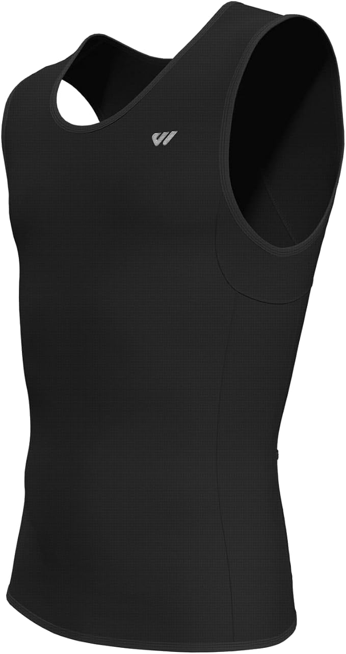 Lo.gas Sleeveless Cycling Jersey Men, Biking Base Layer Breathable and Lightweight with Back Pocket Sports Vest