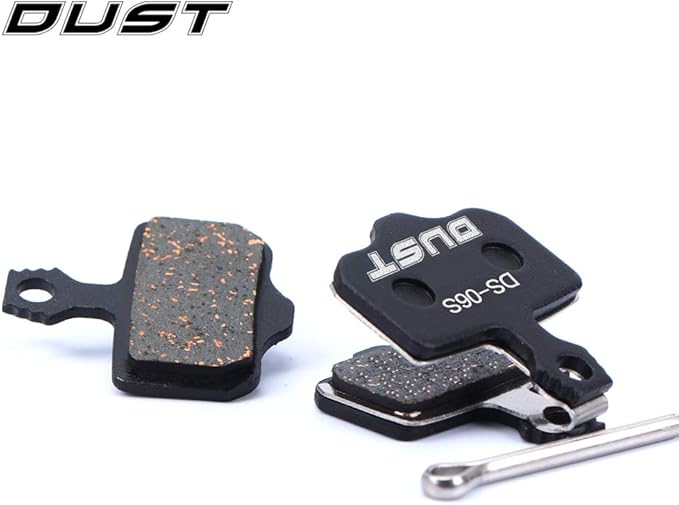 4 Pairs Bicycle Bike Disc Brake Pads for SRAM Avid Elixir E1 E3 E5 E7 E9 CR XO XX DB1 DB3 DB5 Nutt Oil Brake(Semi-Metallic/Sintered Metal) (Semi-Metallic)