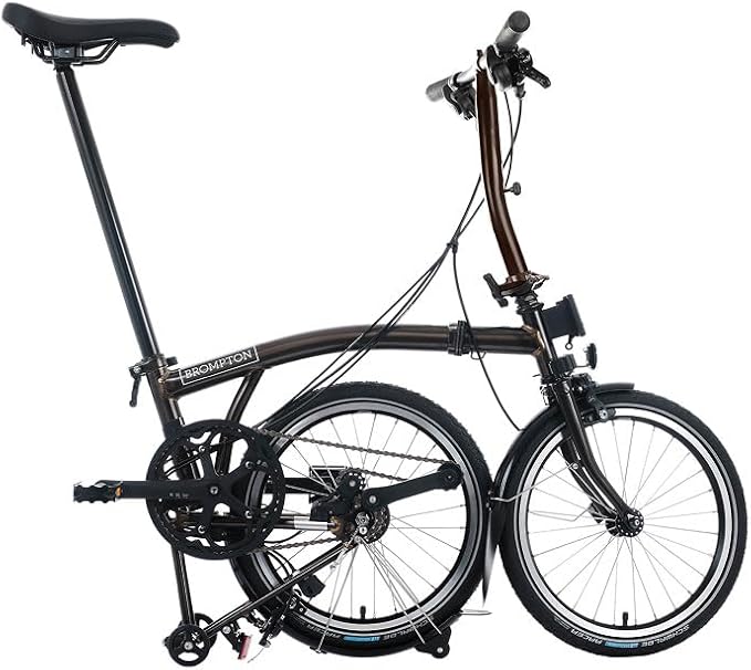 Brompton Folding Commuter Bike C Line 12-Speed | Compact, Lightweight, Urban Bike for Adults