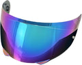 i90 Face Shield Visor Sunscreen for HJC HJ-33 i90/i91,Helmet Visor Replacement Windshield Sunshield (Rainbow-Day use only)