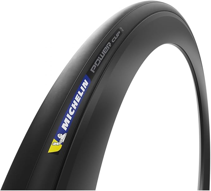 Michelin Power Cup TLR Road Tires – Tubeless-Ready, Gum-X & X-Race Technologies for Racing & Training, 700c, Folding Bead, Lightweight
