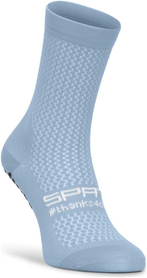 SOKZ2 Long Cycling Socks Performance Fit with Silicone Grippers Moisture Wicking Ideal for Road Racing and Training