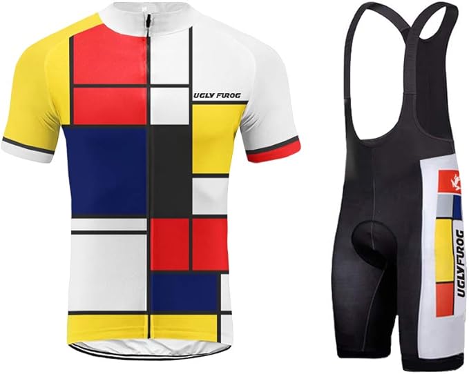UGLY FROG Cycling Jersey Short Sleeve Men MTB Bike Clothing Road Bicycle Shirts Shorts Padded Pants DXMX01