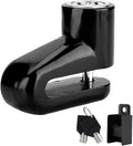 Heavy Duty Motorcycle Disc Lock, AntiTheft Pin Brake Wheel Security Lock with Alarm, Durable Bike Protection for Motorcycles & Scooters, Loud 110dB Alarm for Theft (Black)