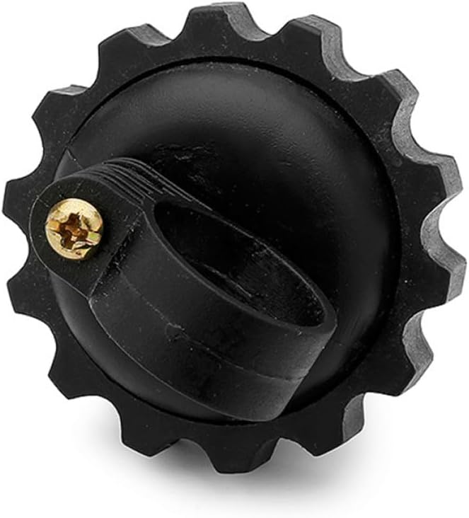 Luxshiny 3pcs Rotating Bike Bell Horn Loud Vintage Bicycle Bell Accessories for Adult Bikes Black Medium Size Compatible with Road and Mountain Handlebars