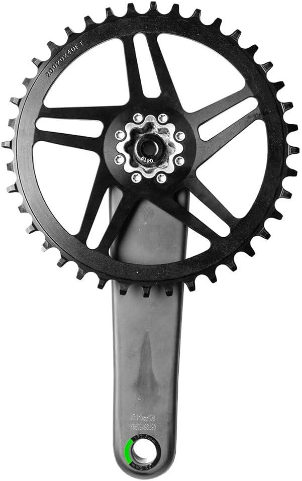 Wolf Tooth Direct Mount Chainring for SRAM 8-Bolt Raw Silver