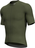Lo.gas Cycling Jersey Men Short Sleeve, Road Bike Jerseys Full Zipper with Pockets, Bicycle Clothing Breathable Quick Dry