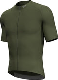 Lo.gas Cycling Jersey Men Short Sleeve, Road Bike Jerseys Full Zipper with Pockets, Bicycle Clothing Breathable Quick Dry