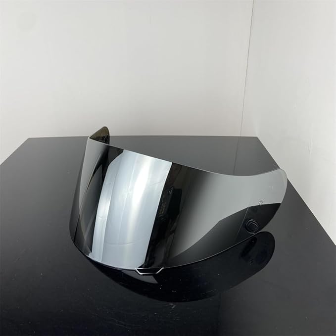 HJ-09 Helmet Visor Replacement,Tinted Motorcycle Helmet Face Shield Sunshield UV Protection for HJC CL-15 CL-17 CL-16 CL-SP AC-12 FS-10 CS-R1 IS-16 CS-R2 (Silver)
