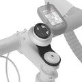 Bike Computer Mount Compatible with Garmin Edge, iGPSPORT, XOSS - Aluminum Cycling GPS Mount with Secure Dual-Lock, Quarter-Turn Release, Fit Edge 1050 1040 840 540 and More MTB Bicycle Computer